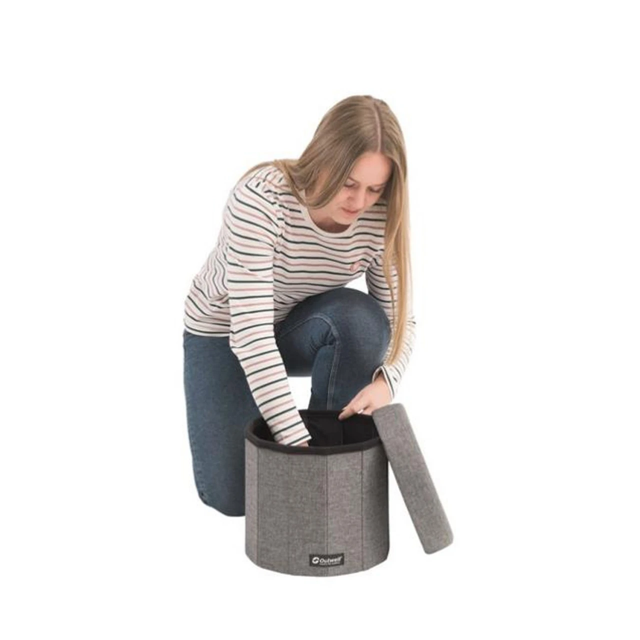 Outwell Dawlish Low Seat & Storage Aufbewahrungshocker 4 Outwell Dawlish Low Seat & Storage Aufbewahrungshocker – Bild 4