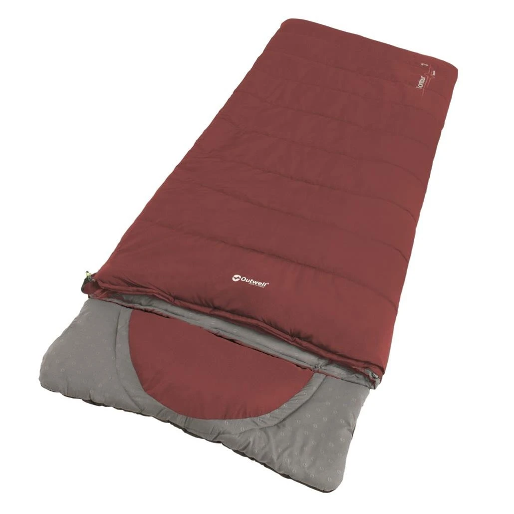 Outwell Contour Lux Red Kunstfaserschlafsack 1 Outwell Contour Lux Red Kunstfaserschlafsack