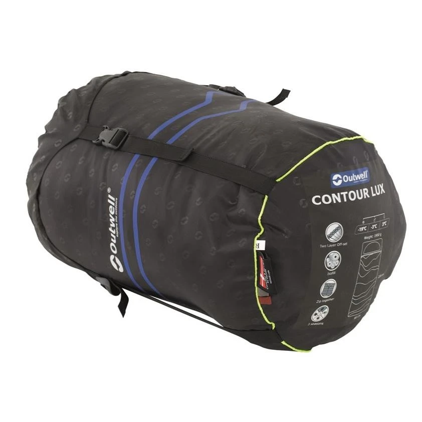 Outwell Contour Lux Red Kunstfaserschlafsack 9 Outwell Contour Lux Red Kunstfaserschlafsack – Bild 9