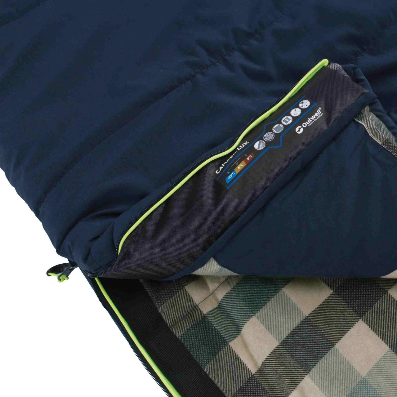 Outwell Camper Lux Kunstfaserschlafsack 4 Outwell Camper Lux Kunstfaserschlafsack – Bild 4