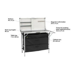 Outwell Magante Kitchen Unit Küchenschrank -Professioneller Outdoor-Campingladen 7954444 1280x1280